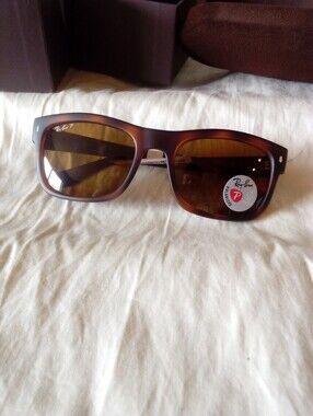 Ray-Ban RB4428 894/57 Matte Havana Polarized Sunglasses 56mm